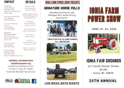 page 1 of 2026 Farm Power Show Brochure - downloadable pdf available in link below gallery